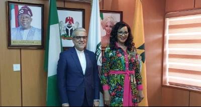 The Ambassador met the Nigerian Minister of State for Foreign Affairs
