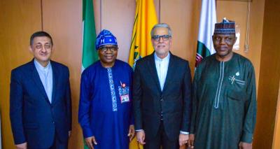 Meeting Between the Ambassador of the Islamic Republic of Iran and Nigeria’s Minister of State for Foreign Affairs